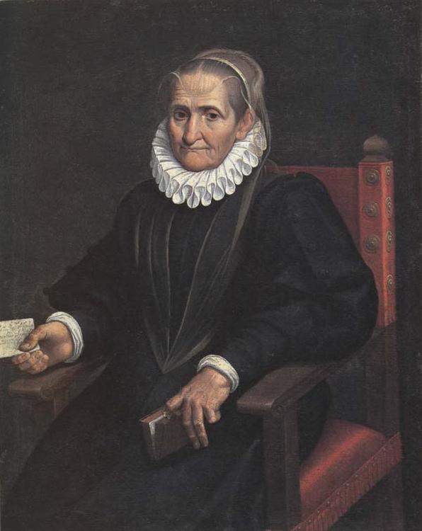Sofonisba Anguissola Self-Portrait as an Old Woman oil painting image